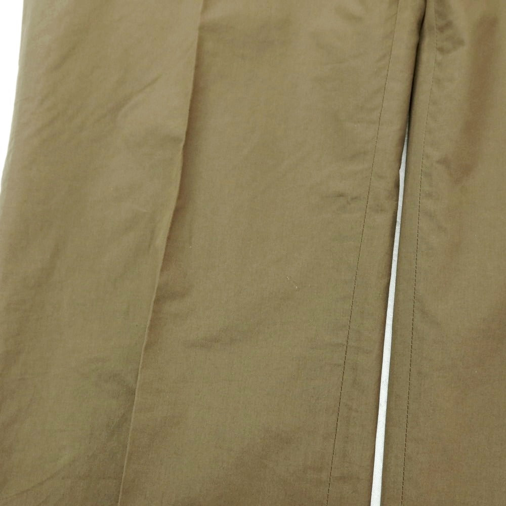 【中古】ジルサンダー JIL SANDER コットン 2つボタンスーツ セットアップ カーキ【 サイズ46/46 】【 状態ランクD 】【 メンズ 】 [BPD]