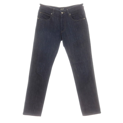【中古】ジョルジオアルマーニ GIORGIO ARMANI コットン デニムパンツ ジーンズ ネイビー【 30 】【 状態ランクC 】【 メンズ 】