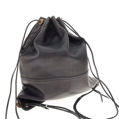 【中古】モト MOTO レザー ナップサック ブラック【 状態ランクB 】【 メンズ 】