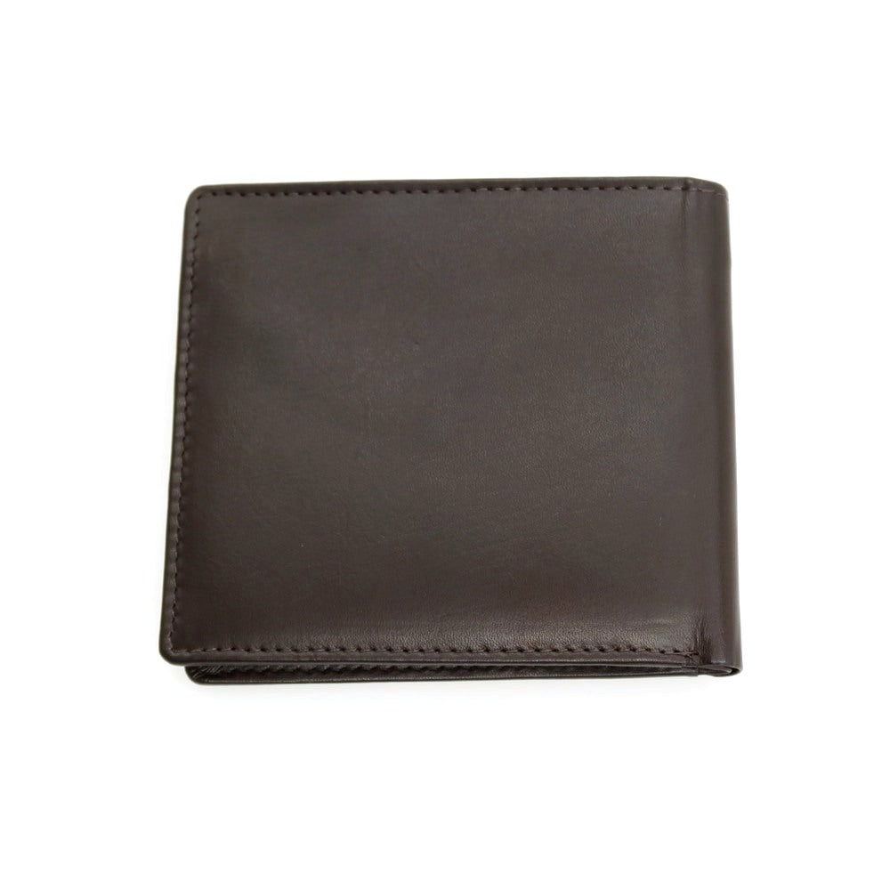 【中古】デンツ DENTS レザー 二つ折り財布 ブラウン【 状態ランクA 】【 メンズ 】