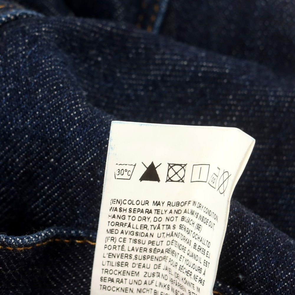 【中古】アクネストゥディオズ ACNE STUDIOS MAX NEW RAW コットン デニムパンツ ジーンズ ネイビー【 34 】【 状態ランクB 】【 メンズ 】