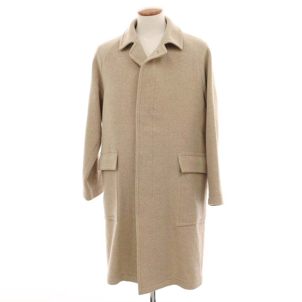 【中古】タリアトーレ TAGLIATORE ウールナイロン ステンカラーコート ベージュ【 48 】【 状態ランクA 】【 メンズ 】