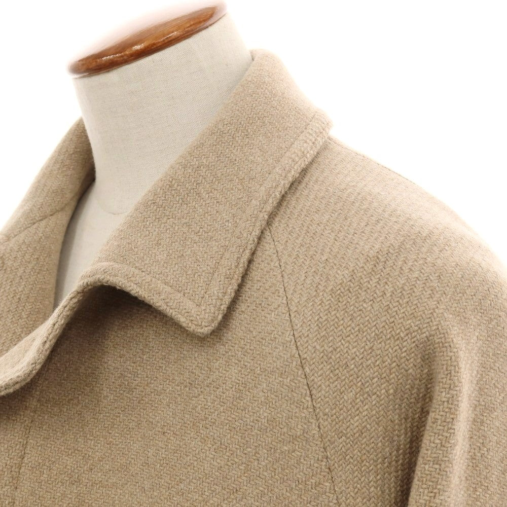 【中古】タリアトーレ TAGLIATORE ウールナイロン ステンカラーコート ベージュ【 48 】【 状態ランクA 】【 メンズ 】
