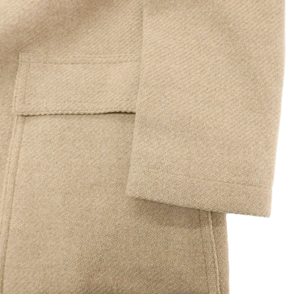 【中古】タリアトーレ TAGLIATORE ウールナイロン ステンカラーコート ベージュ【 48 】【 状態ランクA 】【 メンズ 】