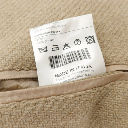 【中古】タリアトーレ TAGLIATORE ウールナイロン ステンカラーコート ベージュ【 48 】【 状態ランクA 】【 メンズ 】