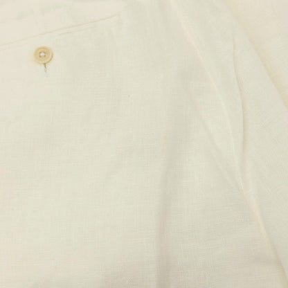 【中古】ポロ ラルフローレン Polo Ralph Lauren リネン カジュアルスラックスパンツ ホワイト【サイズ30】【 状態ランクC 】【 メンズ 】