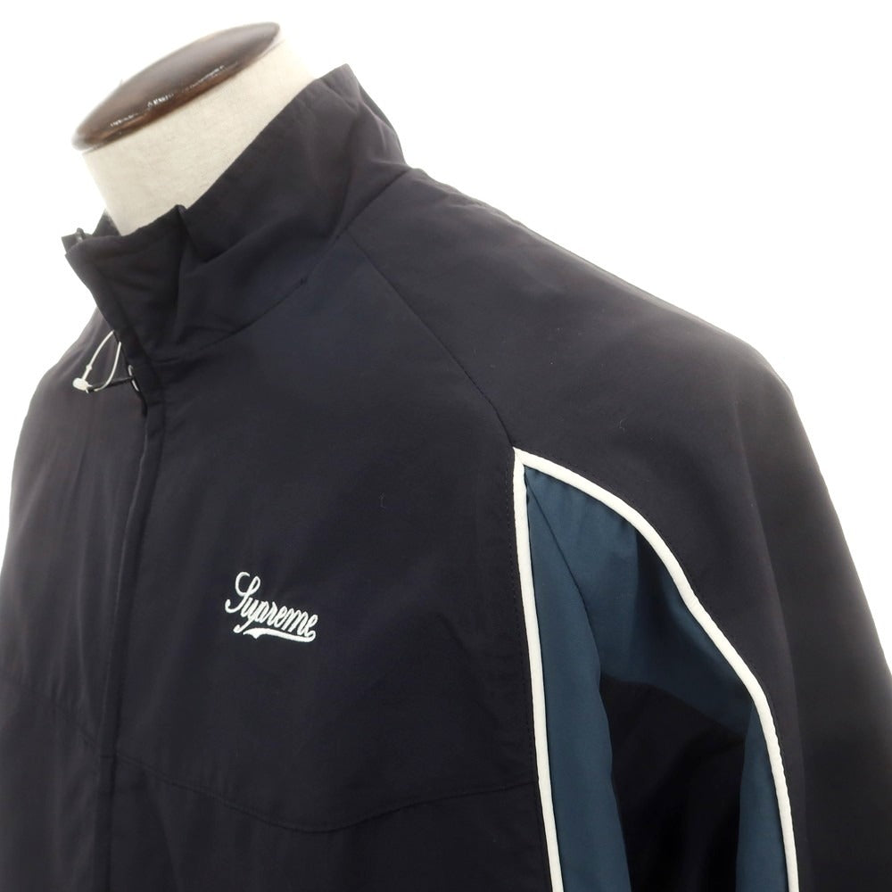 【中古】シュプリーム Supreme 2025年秋冬 Contrast Piping Track Jacket ナイロン トラックジャケット ブラック【 L 】【 状態ランクA 】【 メンズ 】