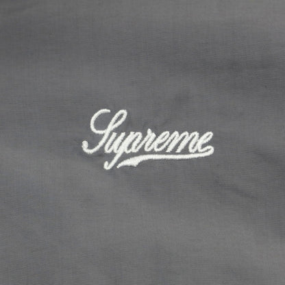 【中古】シュプリーム Supreme 2025年秋冬 Contrast Piping Track Jacket ナイロン トラックジャケット グレー【 L 】【 状態ランクA 】【 メンズ 】