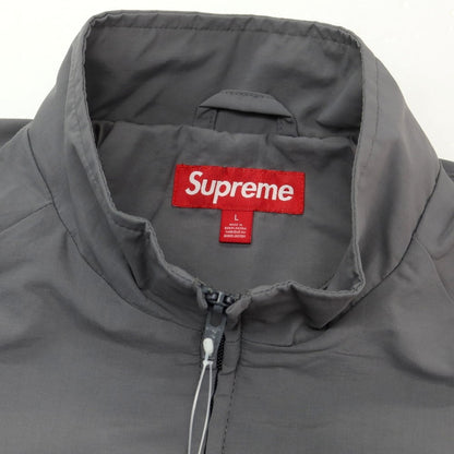 【中古】シュプリーム Supreme 2025年秋冬 Contrast Piping Track Jacket ナイロン トラックジャケット グレー【 L 】【 状態ランクA 】【 メンズ 】