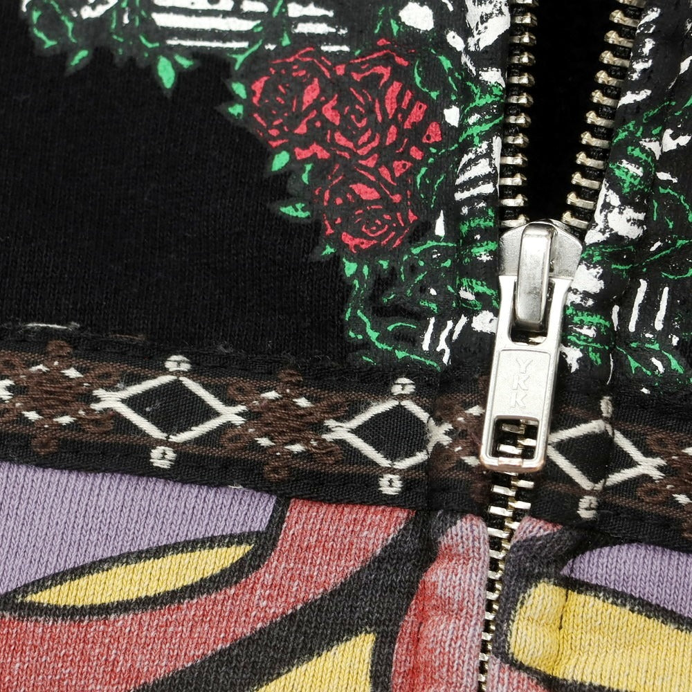 【中古】シュプリーム Supreme × Number (N)ine 2025年秋冬 Patchwork Zip Up Hooded Sweatshirt パーカー マルチカラー【 サイズL 】【 状態ランクB 】【 メンズ 】 [APD]