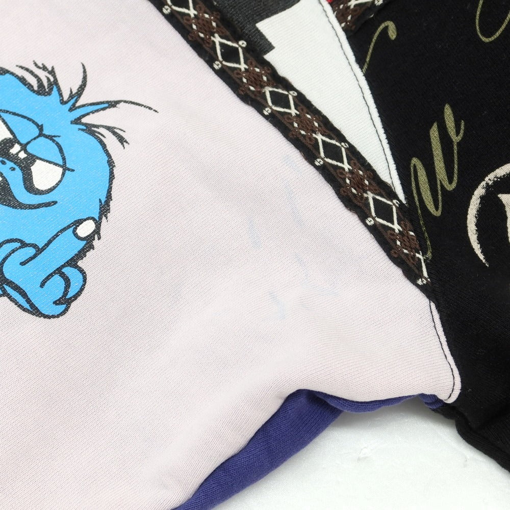 【中古】シュプリーム Supreme × Number (N)ine 2025年秋冬 Patchwork Zip Up Hooded Sweatshirt パーカー マルチカラー【 L 】【 状態ランクB 】【 メンズ 】