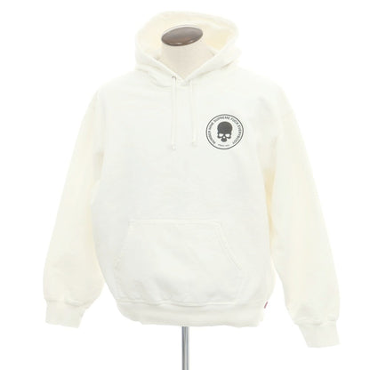 【中古】シュプリーム Supreme × Number (N)ine 2025年秋冬 Hooded Sweatshirt パーカー ホワイト【 L 】【 状態ランクA 】【 メンズ 】