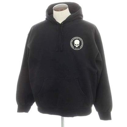 【中古】シュプリーム Supreme × Number (N)ine 2025年秋冬 Hooded Sweatshirt パーカー ブラック【 XL 】【 状態ランクA 】【 メンズ 】