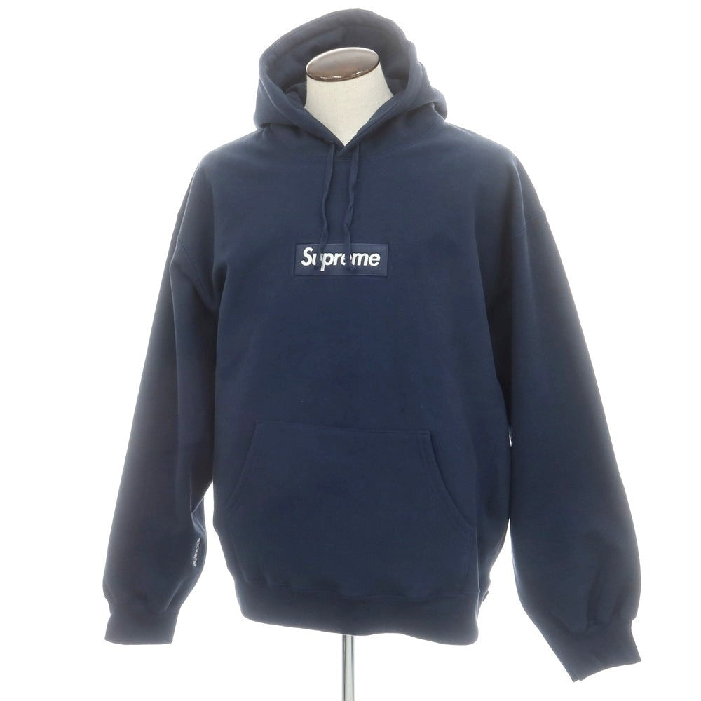 【中古】シュプリーム Supreme 2025年秋冬 Box Logo Hooded Sweatshirt パーカー ネイビー【 XXL 】【 状態ランクA 】【 メンズ 】