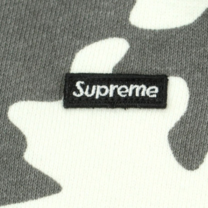 【中古】シュプリーム Supreme 2025年秋冬 Small Box Zip Up Hooded Sweatshirt カモフラ パーカー グリーンxグレー【 L 】【 状態ランクA 】【 メンズ 】