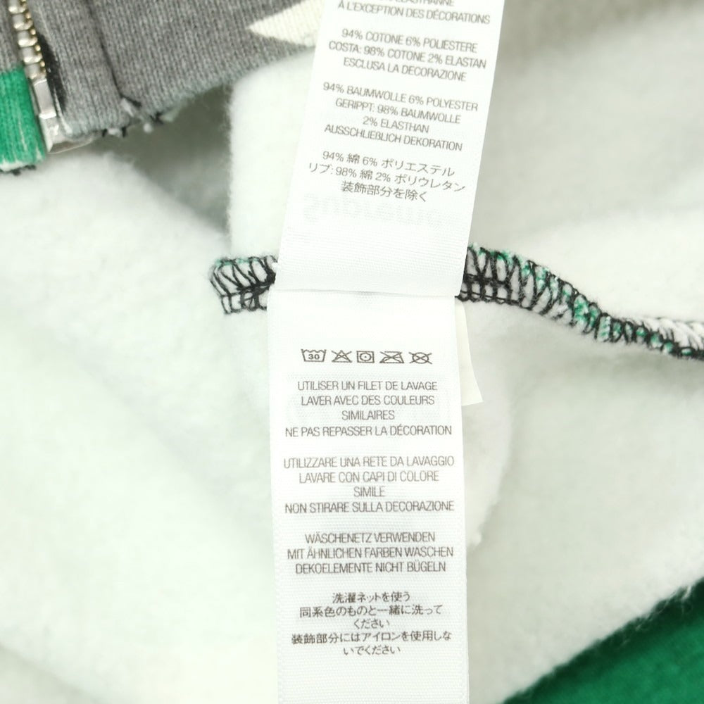 【中古】シュプリーム Supreme 2025年秋冬 Small Box Zip Up Hooded Sweatshirt カモフラ パーカー グリーンxグレー【サイズL】【 状態ランクA 】【 メンズ 】[BPD]