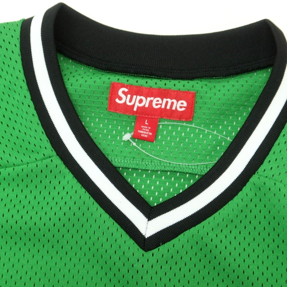 【中古】シュプリーム Supreme × ANTIHERO 2025年秋冬 Ozzy Hockey Jersey 長袖Ｔシャツ グリーン【 サイズL 】【 状態ランクA 】【 メンズ 】 [BPD]