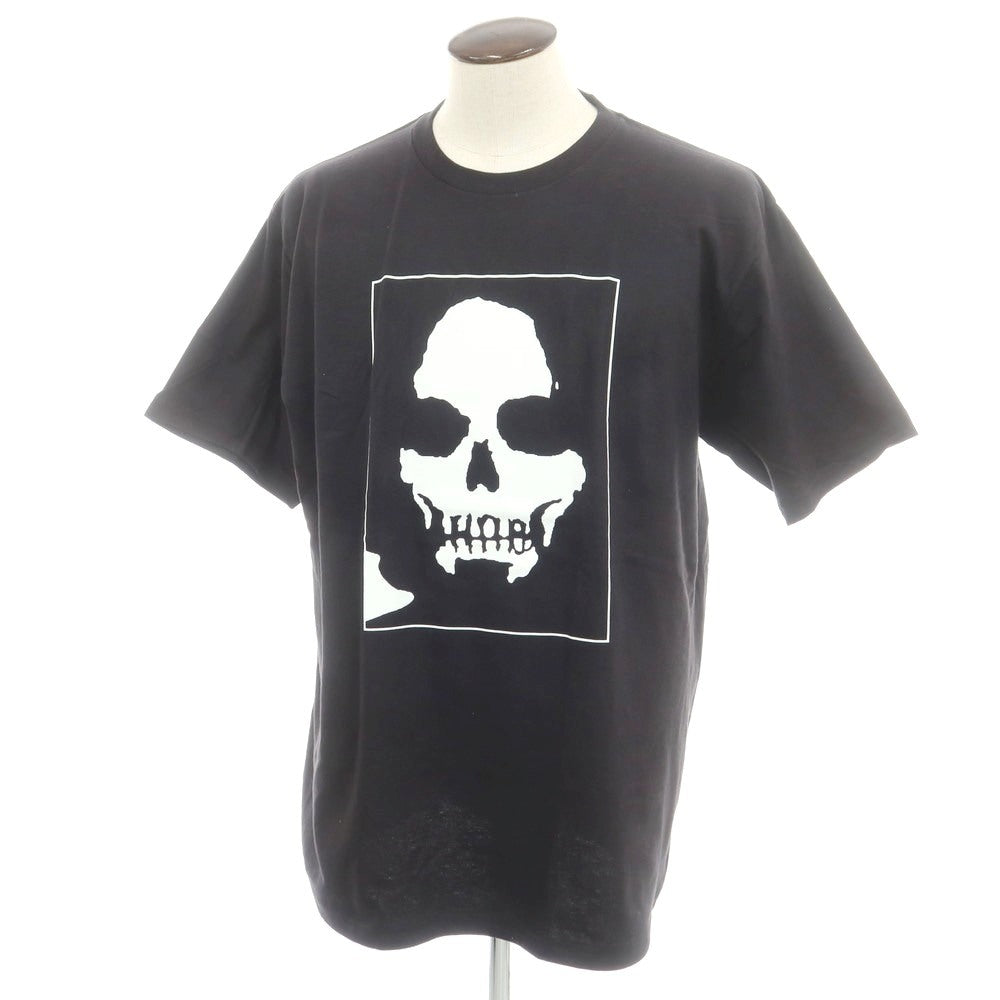【中古】シュプリーム Supreme × Number (N)ine 2025年秋冬 Manson Tee コットン 半袖Ｔシャツ ブラック【 L 】【 状態ランクA 】【 メンズ 】