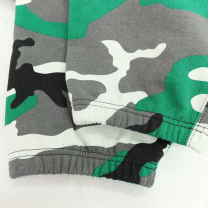 【中古】シュプリーム Supreme 2025年秋冬 Small Box Sweatpant カモフラ スウェットパンツ グリーンxグレー【 L 】【 状態ランクA 】【 メンズ 】