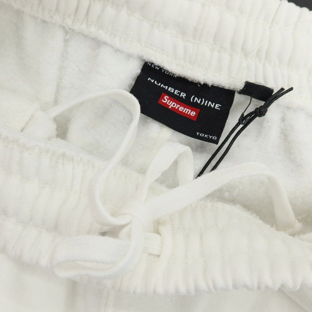 【中古】シュプリーム Supreme × Number (N)ine 2025年秋冬 Drawstring Sweatpant スウェットパンツ ホワイト【サイズM】【 状態ランクA 】【 メンズ 】[BPD]