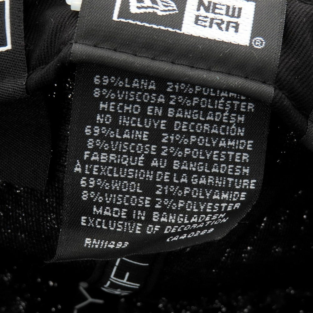 【中古】シュプリーム Supreme 2025年秋冬 Boucle Box Logo New Era スパンコール キャップ ブラック【 サイズ7 1/4 】【 状態ランクA 】【 メンズ 】 [BPD]