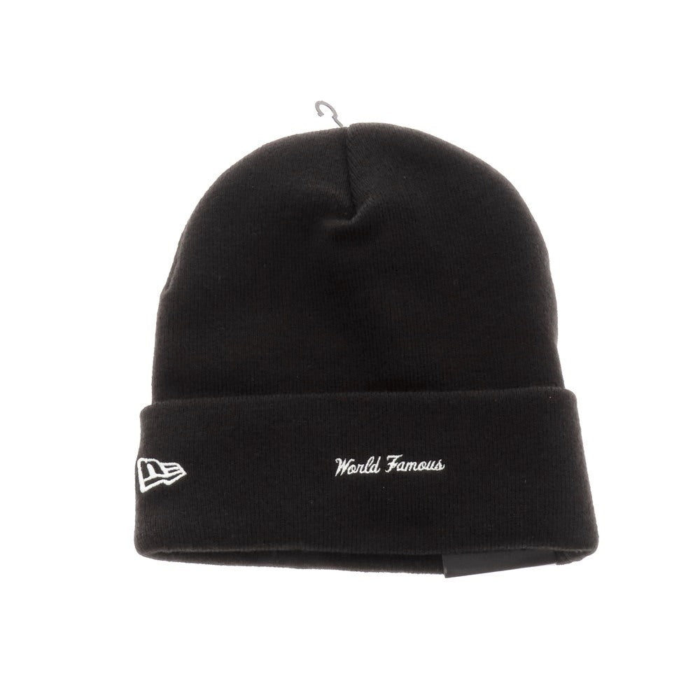 【中古】【未使用】シュプリーム Supreme 2025年秋冬 New Era Box Logo Beanie アクリル ニットキャップ ブラック【 状態ランクS 】【 メンズ 】 [BPD]