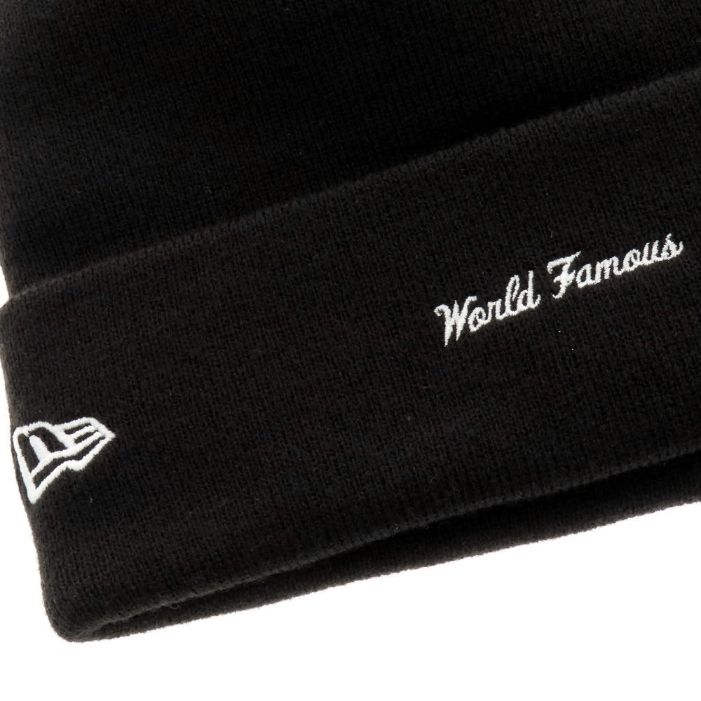 【中古】【未使用】シュプリーム Supreme 2025年秋冬 New Era Box Logo Beanie アクリル ニットキャップ ブラック【 状態ランクS 】【 メンズ 】 [BPD]