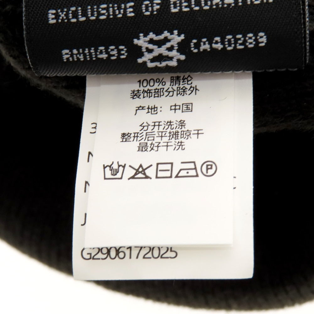 【中古】【未使用】シュプリーム Supreme 2025年秋冬 New Era Box Logo Beanie アクリル ニットキャップ ブラック【 状態ランクS 】【 メンズ 】 [BPD]