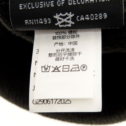 【中古】【未使用】シュプリーム Supreme 2025年秋冬 New Era Box Logo Beanie アクリル ニットキャップ ブラック【 状態ランクS 】【 メンズ 】
