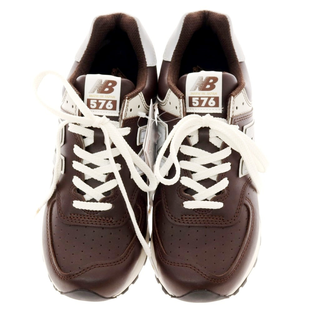 【中古】【未使用】ニューバランス NEW BALANCE 2025年秋冬 U576JP スニーカー ダークブラウン【 27cm 】【 状態ランクS 】【 メンズ 】