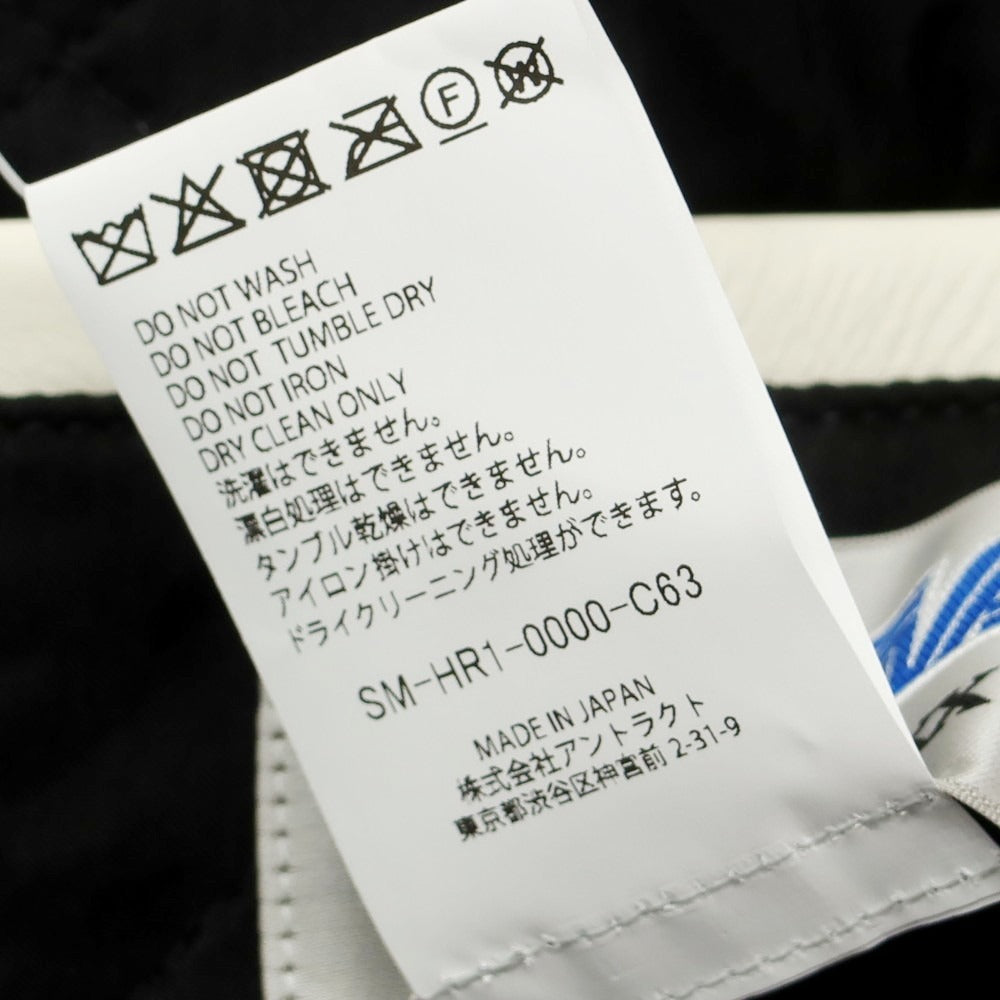 【中古】セント マイケル SAINT Mxxxxxx × SEGA 2025年秋冬 中綿入り スタジャン ネイビーxホワイト【 Ｍ 】【 状態ランクA 】【 メンズ 】