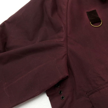 【中古】バブアー Barbour SPEY ワックスコットン フィールドジャケット ワインレッド【 L 】【 状態ランクB 】【 メンズ 】