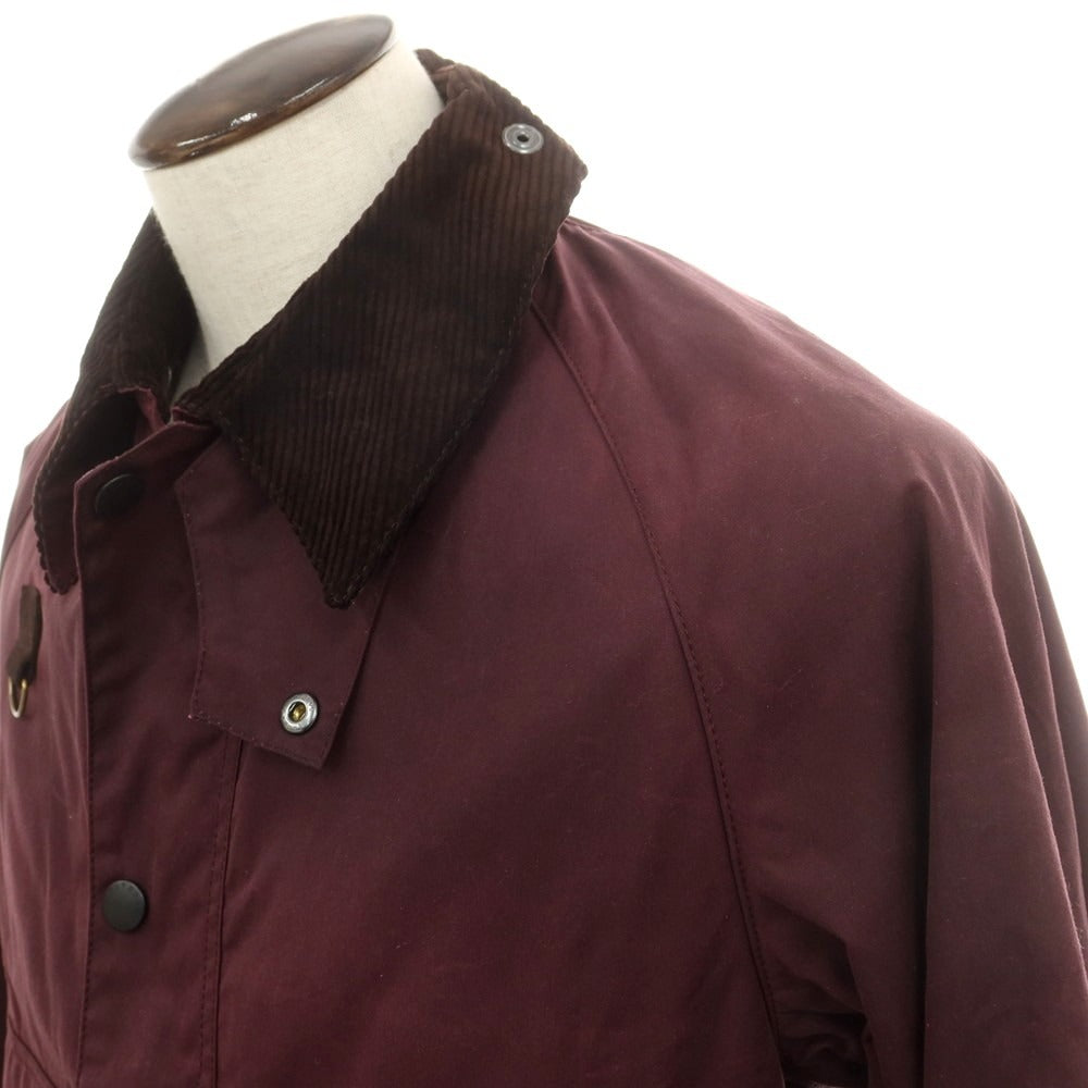 【中古】バブアー Barbour SPEY ワックスコットン フィールドジャケット ワインレッド【 L 】【 状態ランクB 】【 メンズ 】