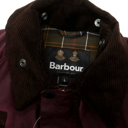 【中古】バブアー Barbour SPEY ワックスコットン フィールドジャケット ワインレッド【 L 】【 状態ランクB 】【 メンズ 】