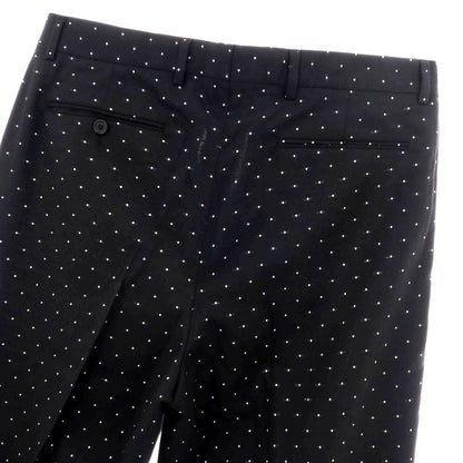 【中古】シュプリーム Supreme 2025年秋冬 Metallic Dot Trouser ウール カジュアルスラックスパンツ ブラックxシルバー【 32 】【 状態ランクA 】【 メンズ 】