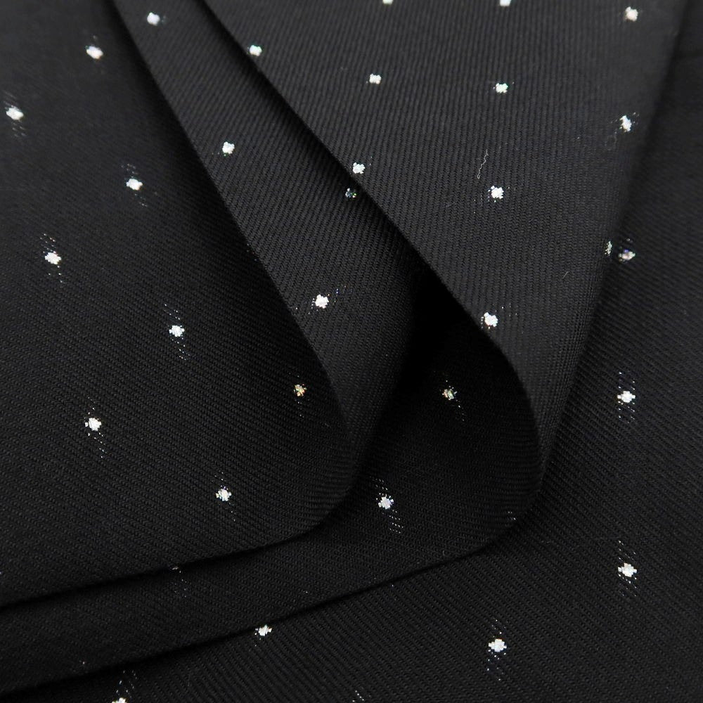 【中古】シュプリーム Supreme 2025年秋冬 Metallic Dot Trouser ウール カジュアルスラックスパンツ ブラックxシルバー【 32 】【 状態ランクA 】【 メンズ 】