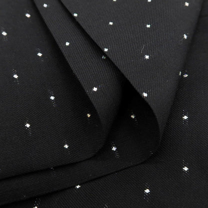 【中古】シュプリーム Supreme 2025年秋冬 Metallic Dot Trouser ウール カジュアルスラックスパンツ ブラックxシルバー【 32 】【 状態ランクA 】【 メンズ 】