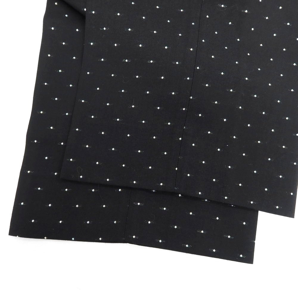 【中古】シュプリーム Supreme 2025年秋冬 Metallic Dot Trouser ウール カジュアルスラックスパンツ ブラックxシルバー【 32 】【 状態ランクA 】【 メンズ 】