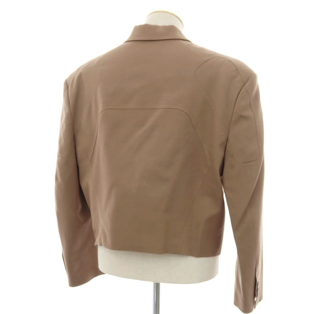 【中古】アンブッシュ AMBUSH ウール ジップアップ カジュアルジャケット ブラウンベージュ系【サイズ1】【 状態ランクB 】【 メンズ 】[CPD]