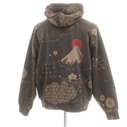 【中古】キス KITH × Columbia プルオーバー パーカー ブラウン【 M 】【 状態ランクA 】【 メンズ 】