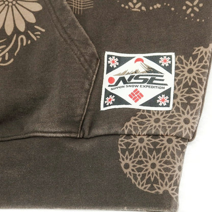 【中古】キス KITH × Columbia プルオーバー パーカー ブラウン【 M 】【 状態ランクA 】【 メンズ 】