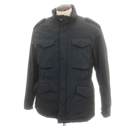 【中古】イーヴォ Hevo M-65型 ナイロン 中綿入り フィールドジャケット ダークグリーン【 50 】【 状態ランクB 】【 メンズ 】