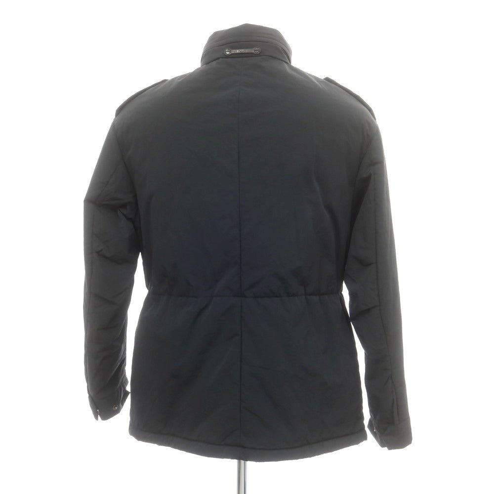 【中古】イーヴォ Hevo M-65型 ナイロン 中綿入り フィールドジャケット ダークグリーン【 50 】【 状態ランクB 】【 メンズ 】