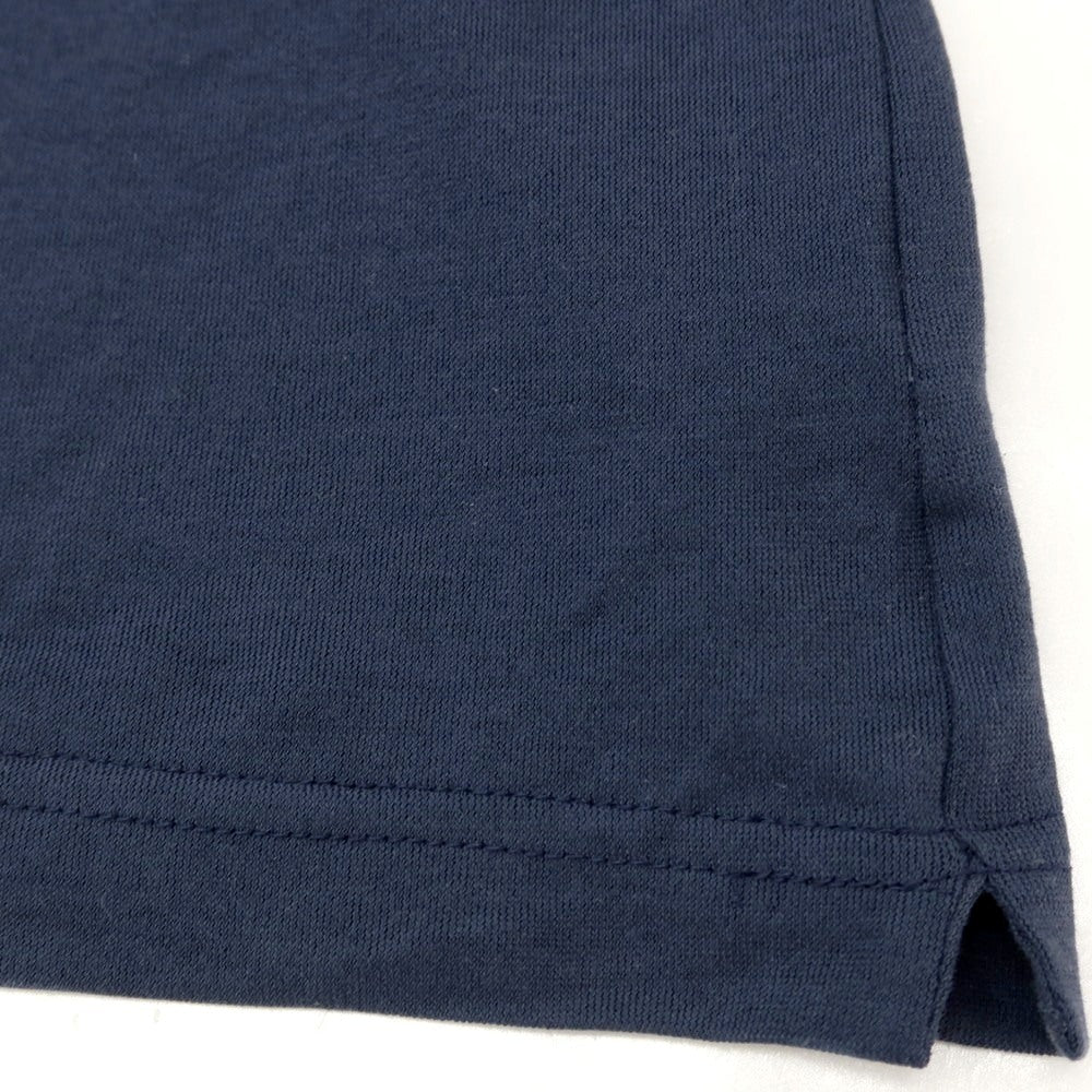 【中古】ザノーネ ZANONE アイスコットン 半袖ポロシャツ ネイビー【サイズ表記なし（Ｓ位）】【 状態ランクB 】【 メンズ 】