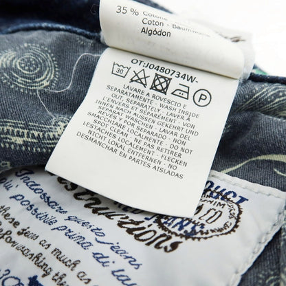 【中古】ヤコブコーエン JACOB COHEN PW688 ストレッチ コットンポリエステル デニムパンツ ジーンズ ネイビー【 33 】【 状態ランクC 】【 メンズ 】