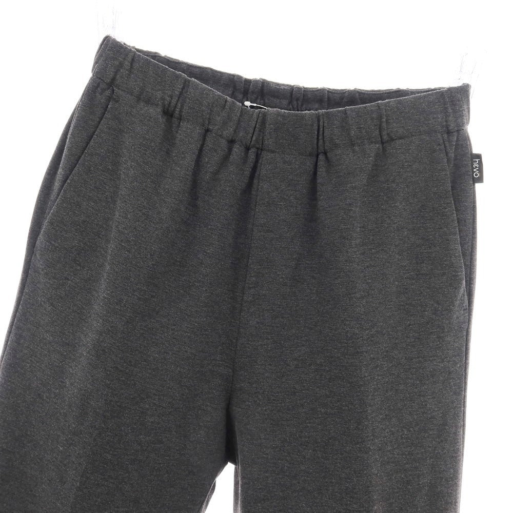 【中古】イーヴォ Hevo レーヨンナイロン ジャージー イージーパンツ ダークグレー【 M 】【 状態ランクB 】【 メンズ 】