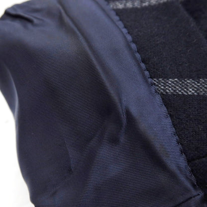 【中古】リングヂャケット RING JACKET ウールコットン ストライプ 3B テーラードジャケット ネイビーxグレー【 46 】【 状態ランクB 】【 メンズ 】