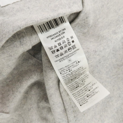 【中古】イレブンティ eleventy ウールナイロン 2B テーラードジャケット ライトグレー【 46 】【 状態ランクB 】【 メンズ 】