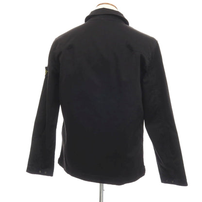 【中古】ストーンアイランド STONE ISLAND ストレッチ コットン ダブルジップ ブルゾン ブラック【 M 】【 状態ランクB 】【 メンズ 】 []