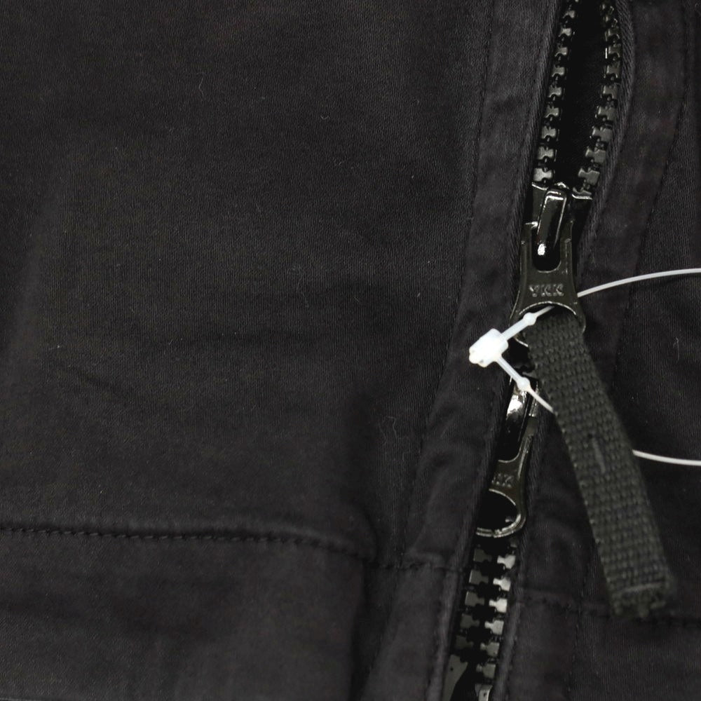 【中古】ストーンアイランド STONE ISLAND ストレッチ コットン ダブルジップ ブルゾン ブラック【 M 】【 状態ランクB 】【 メンズ 】 []